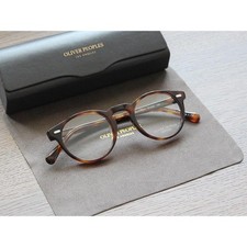 OLIVER PEOPLES Gregory Peck OV5186 Tortoise Shell Glasses with Case from japan