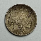 1913 D BUFFALO NICKEL VARIETY 1 FULL HORN VF+