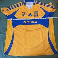Tigres UANL 2024-2025 Home Kit Shirt Jersey 3xl XXXL Adidas Liga MX