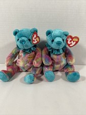 TY Beanie Baby - DECEMBER the Birthday Bear (7.5 inch) -MWMTs Stuffed Animal Toy