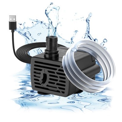 DaToo DC 5V USB Water Pump For Fish Tank 3W Mini Submersible Water Pump With ...