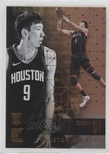 2017-18 Panini Essentials Retail Thin Stock Zhou Qi #133 0ad