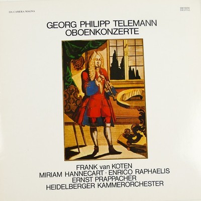 Frank van Koten Telemann Oboenkonzerte Da Camera Magna SM 91050 LP-10751
