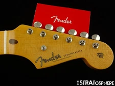 USA Fender Custom Shop 70th Annie 54 Strat NOS NECK &nd TUNERS Parts Maple 