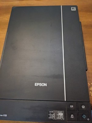 Epson Perfection V33 Flatbed Scanner 4800 DPI USB VGC
