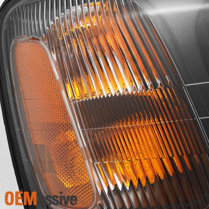 Faros de repuesto negros modelo Baja Sport Fit 00-04 Subaru Legacy L 03-06 Foto 4 de 4