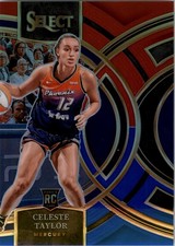 2024 Select WNBA Red and Blue Prizms #128 Celeste Taylor /399 - BSK