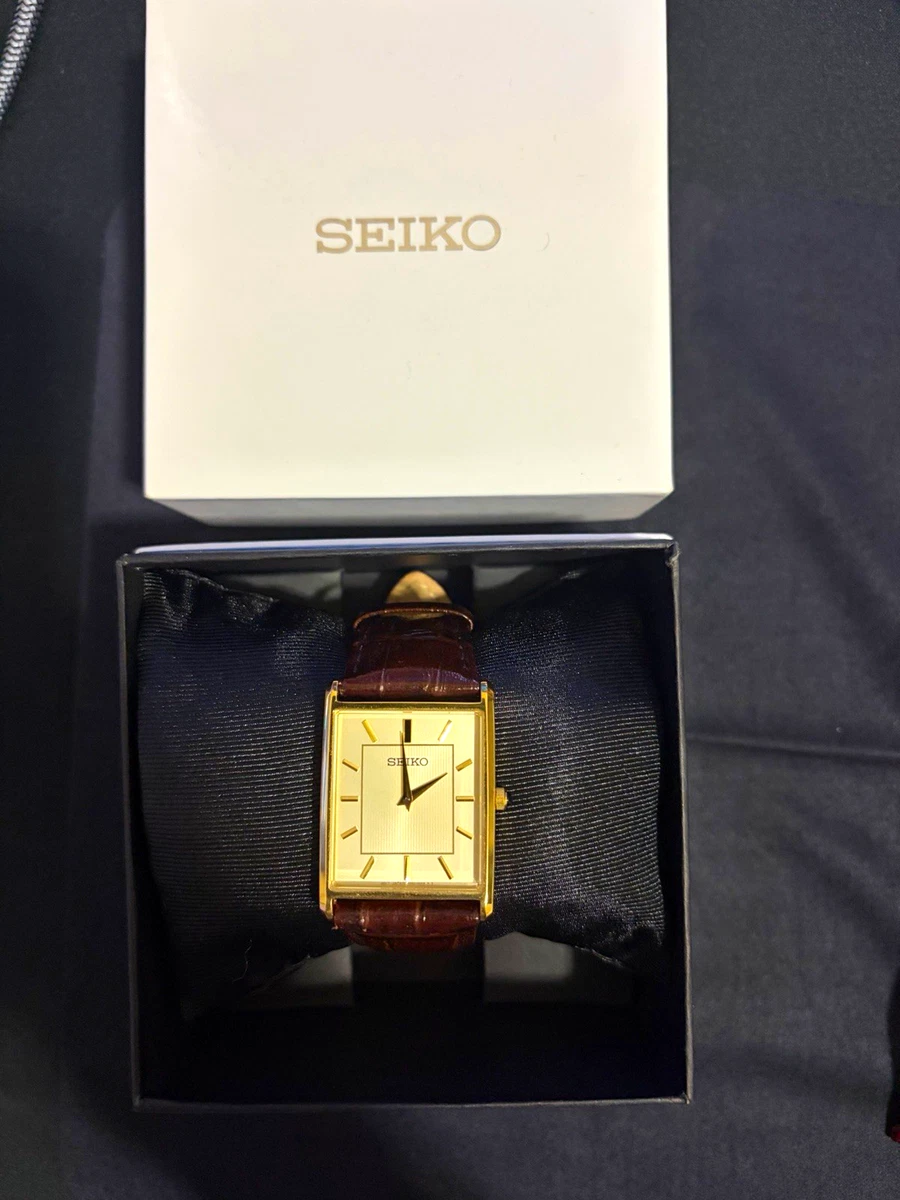 Seiko Quartz Rectangle Analog Wristwatches for sale | eBay