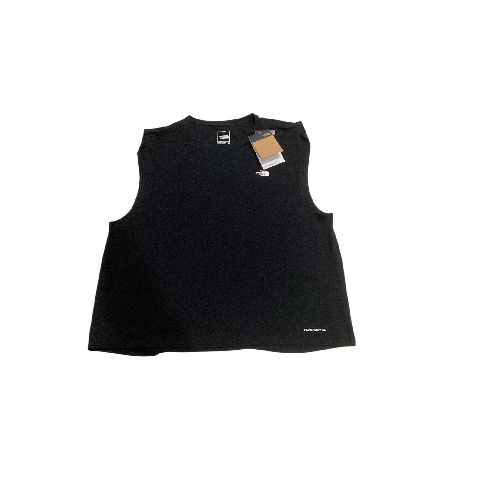 The North Face Women Movmynt Tank Top Black FlashDry- sz XL