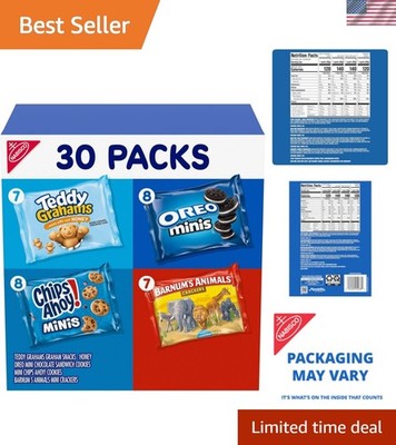 Team Favorites Variety Snack Pack - OREO Mini, Chips Ahoy!, 30 Indulgent Treats