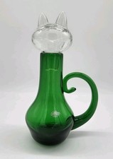 Blenko 2516 Blenkat Decanter Clover with Crystal - Limited Release WBW 2026