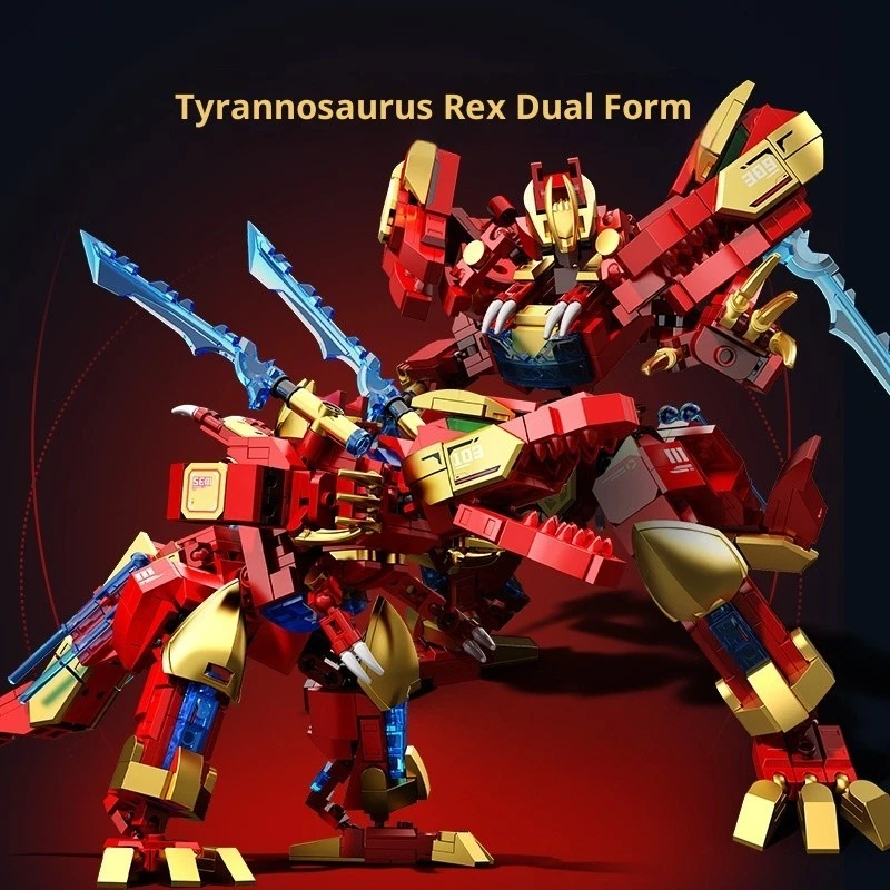 God of War Mecha Robot — Flame Warrior Building Blocks 🔥 - Image 2 of 4