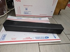 Bose Solo 5 TV 418775 Black Soundbar No Power Cord Cables, UNTESTED parts/repair