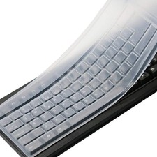 Ultra-Thin Clear Keyboard Protector Skin   Fits Most Standard 104/107 Keyboards