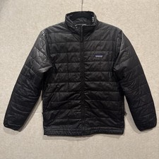 Patagonia Jacket Youth XL Black Insulated Puffer Full Zip Hiking STY 68001 Patagonia Jacket Youth XL Black Insulated Puffer Full Zip Hiking STY 68001 - Image 1