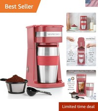 Quick Brew 14oz Coffee Maker with User-Friend...