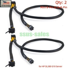 X2 Mini 8-Pin to 8 8-Pin GPU Power Cable for HP DL380 G10 Server RTX/Quadro