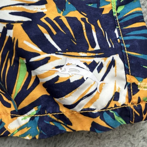 Tommy Bahama Swim Trunks Mens XL Multicolor Floral Hawaiian Mesh Lined Polyester - Picture 6 of 15