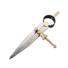 6" Wing Divider Leather Craft Rotating Scratch Leathercraft Compasses DIY tools