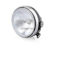 Daytona Motorcycle Headlight Kit with H4 Bulbs 153mm Lens Chrome Part Number