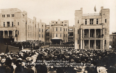 GB 1912 Königlicher Besuch in Bristol RP p/Karte veröffentlicht von Harvey Barton (siehe Beschreibung)