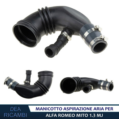 NTY Manicotto Schlauch für ALFA ROMEO MiTo 1.3 MJT TAAR000 Schwarz