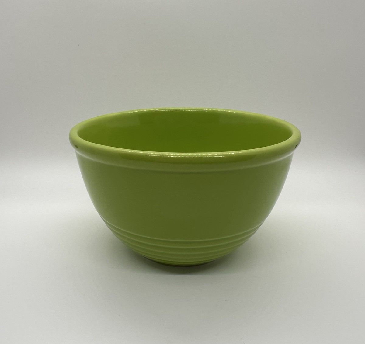 Vintage 2004 Chantal Medium Stoneware Mixing Bowl Apple Green | eBay