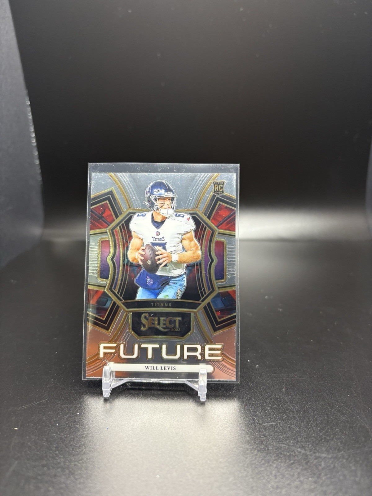 Will Levis Future Rookie RC 2023 Select Football Card #FUT-WLE Tennessee Titans