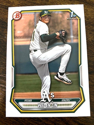 Wei-En Lin - 2026 Bowman 1st - Prospect/Rookie - BP-125 - Athletics