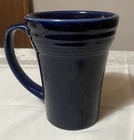 Fiesta Ware Cobalt Blue (retired) Latte Coffee Mug 18 Oz
