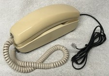 Vintage lata 70. WESTERN ELECTRIC AD2 Trimline KOŚĆ SŁONIOWA Przycisk Dotykowy telefon biurkowy