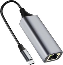 1000 Mbps Type C to RJ45 Ethernet Network Adapter Compatible with Many Devices