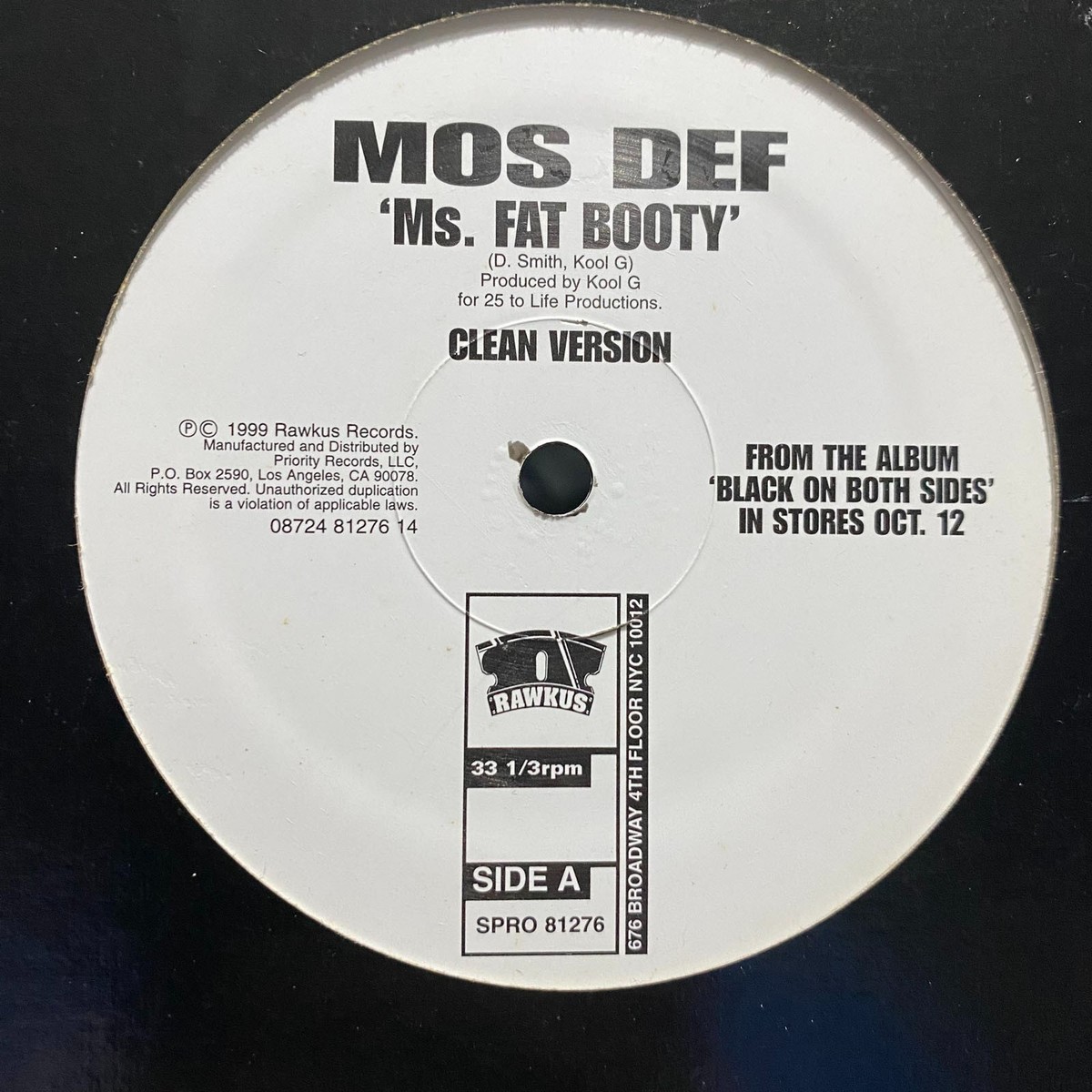 MOS DEF レコード Ms. Fat Booty 【公式通販】