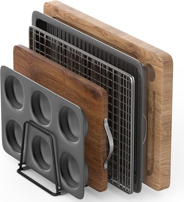 Cutting Board Organizer Kitchen Organizer Rack for Cutting Board, Bakeware, and 
