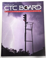 Mar 1996 #209 CTC Board Railroads Illustrated Train Magazine The Overland Route