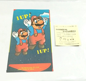 (Game Item) Sticker, Super Mario Bros 2, Lakitu 1986, Amada, Mint, Famicom, Card