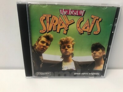 The Best Of STRAY CATS Cd (1990 BMG Records) ULTRA RARE!!