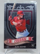 2021 Panini Chronicles Crusade Alec Bohm Rookie Philadelphia Phillies #23 RC D5D