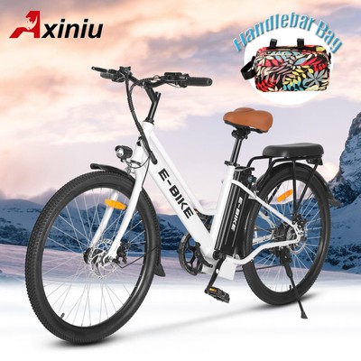 2024 E-Bike 26'' Electric Bike for Adults 500W Motor City Bicycle -Commuter Ebike