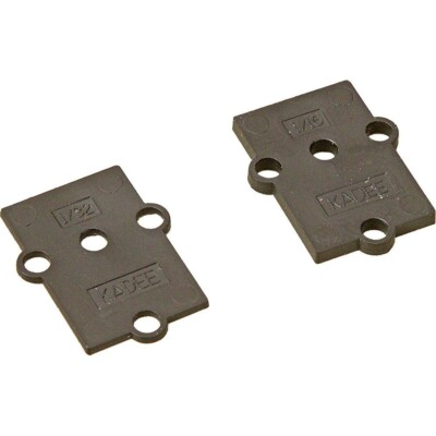 Kadee O scale #851 ~ Plastic Shims (1/16'' & 1/32'')  for Gear Boxes x 16 ~ New