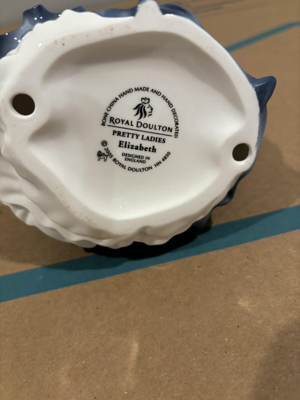 ROYAL DOULTON Pretty Ladies Elizabeth Figurine England eBay