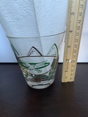 Hedy Philadelphia Eagles Whiskey Rocks Glass Glassware NFL football