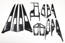 13pcs Black Carbon Fiber Car Interior Kit Cover Trim For Hyundai Sonata 11-2015 13pcs Black Carbon Fiber Car Interior Kit Cover Trim For Hyundai Sonata 11-2015