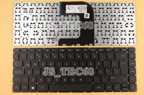 Latin Spanish Keyboard for HP 14-ac111la 14-ac129la 14-ac135la 14-ac142l Black - Picture 1 of 2