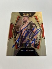 Cruz Del Toro WWE Signed 2022 Select Premier Level Card # 178