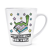 Professionell BüCherwurm 341Ml Latte Becher Tasse Lustig Buch Liebe Nerd Geek