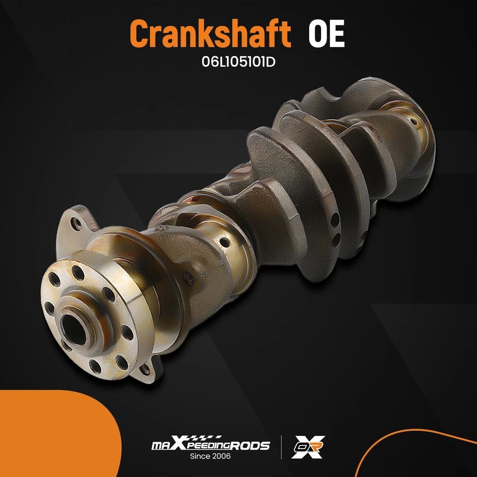 Crankshaft 06L105101D & Rod & Bearing Set For Audi A4 A6 Q5 Q7 VW Golf 2.0T Gen3 - Image 2 of 4