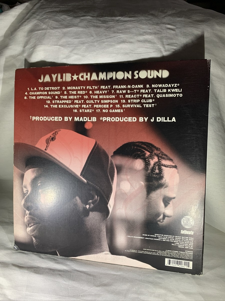 2discs LP Jaylib Champion Sound STH2062 STONES THROW 未開封 /00520 s-l400.jpg