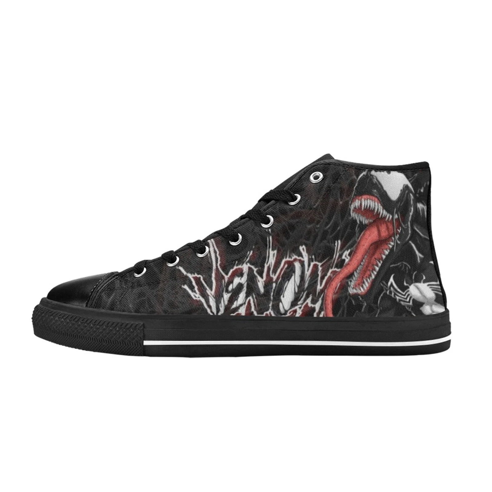 Venom Sneakers High Top Canvas Men's Shoes