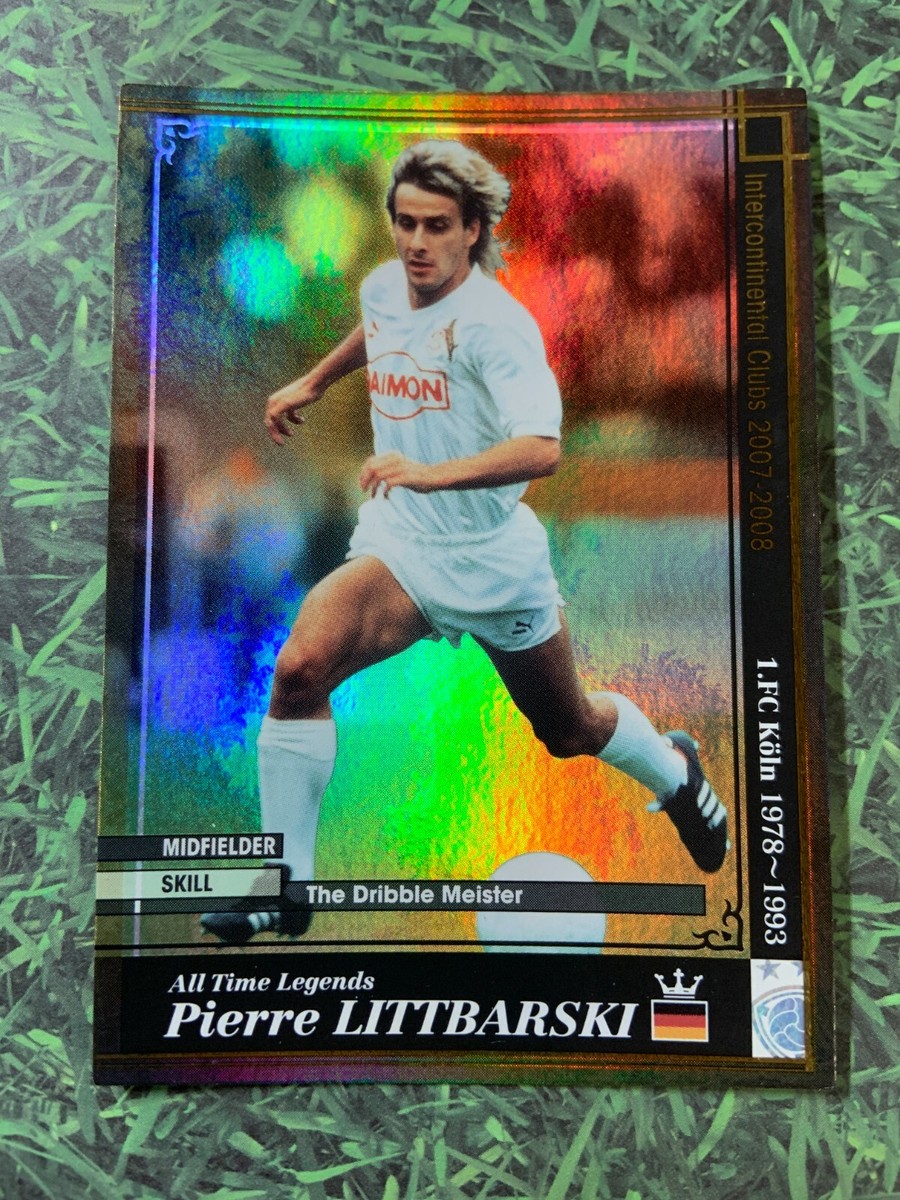wccf     ATLE     リトバルスキー Panini WCCF 2007-08 Pierre Littbarski FC Koln 1978~1993 Refractor